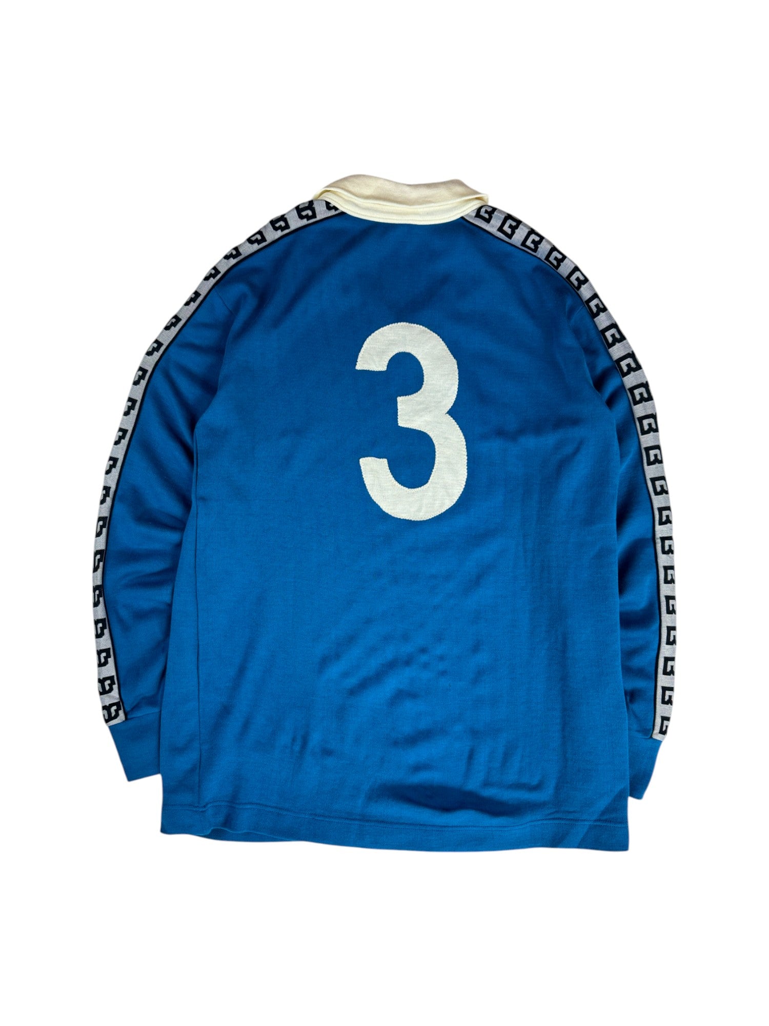 Vintage Ennerre Trikot Langarm 70s/80s #3 Blau L
