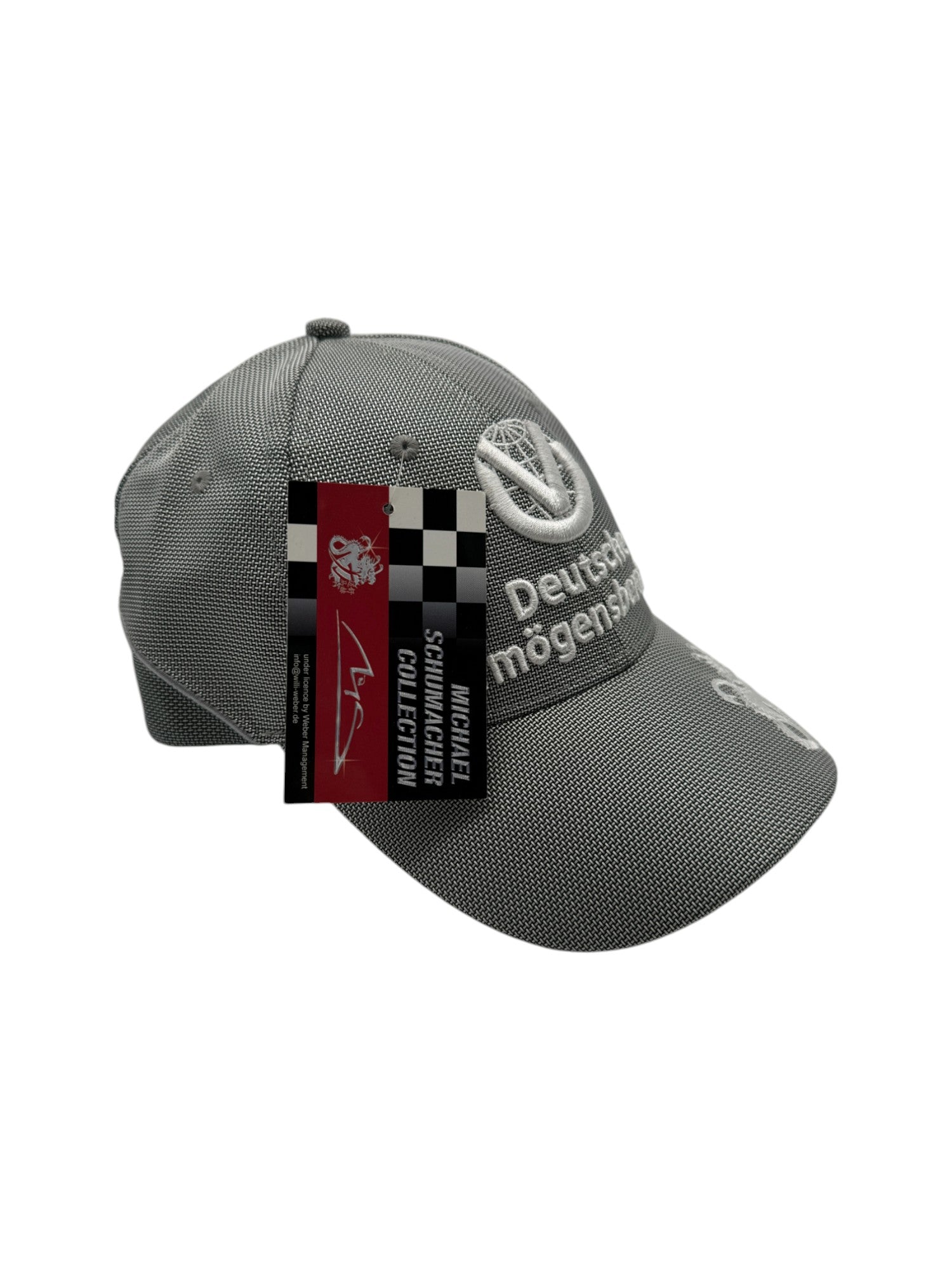 Michael Schumacher Cap DVAG 2010 Formula One F1 Deutsche Vermögensberatung Deadstock Silber One Size - RareRags