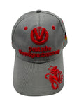 Michael Schumacher Cap 2010 Formel 1 #3 DAVG Silber Rot Deadstock Neu Mit Etikett One Size