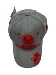 Michael Schumacher Cap 2010 Formel 1 #3 DAVG Silber Rot Deadstock Neu Mit Etikett One Size