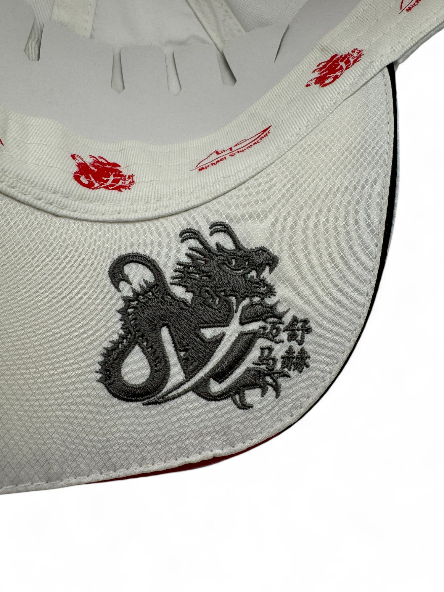 Michael Schuhmacher Cap 2013 F1 Deadstock Neu Mit Etikett DAVG Formel 1 Weiß Gold One Size - RareRags