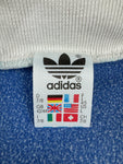 Vintage Adidas Trikot Langarm 80s Marseille Template #5 Blau 7/8 L