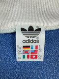 Vintage Adidas Trikot Langarm 80s Marseille Template #5 Blau 7/8 L