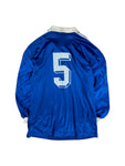 Vintage Adidas Trikot Langarm 80s Marseille Template #5 Blau 7/8 L