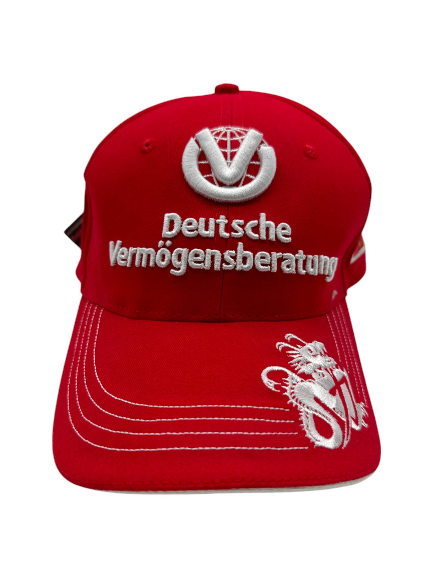 Ferrari Cap 2006 Michael Schuhmacher DVAG Deadstock Neu Mit Etikett Rot One Size - RareRags