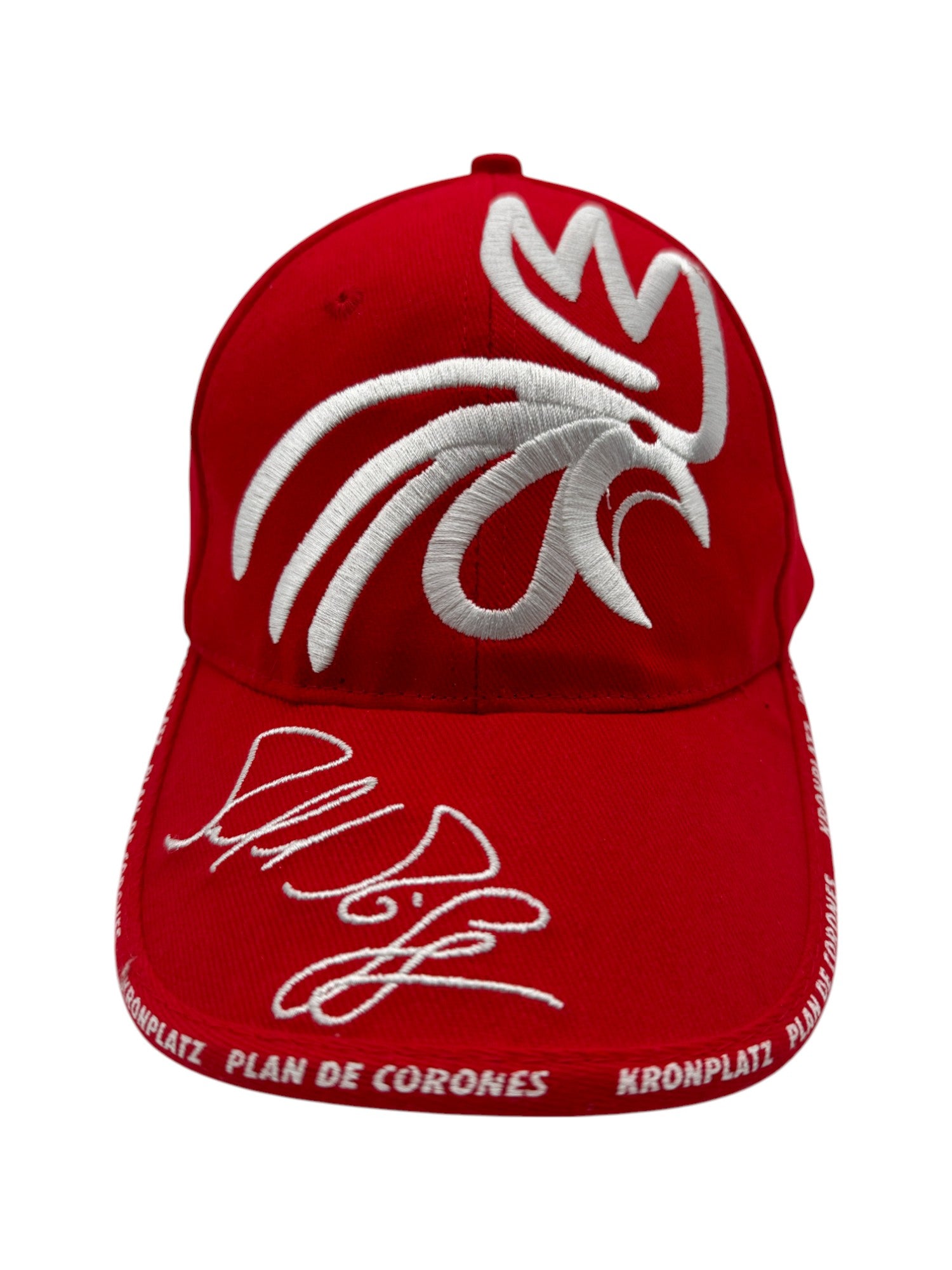 Cap 00s Skiing Kronplatz (Plan de Corones) Rot One Size - RareRags