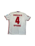 2016/17 Adidas Trikot HSV #4 Emir Spahić Fly Emirates Weiß XL