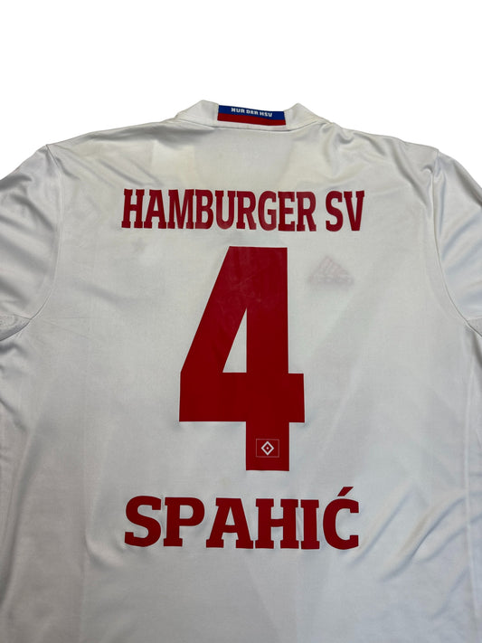 2016/17 Adidas Trikot HSV #4 Emir Spahić Fly Emirates Weiß XL