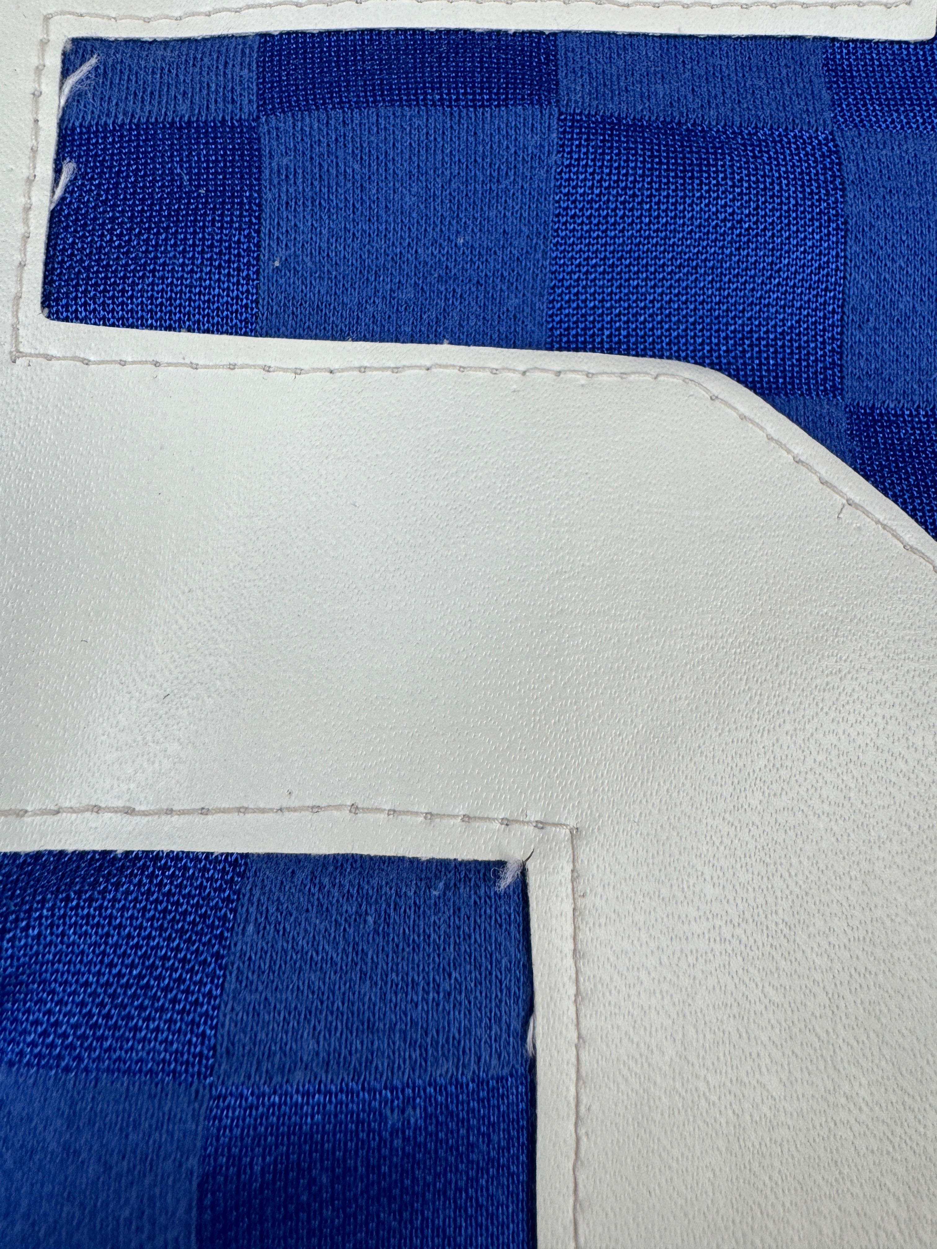 Vintage Adidas Trikot Langarm 80s Ventex Template #5 Blau M-L