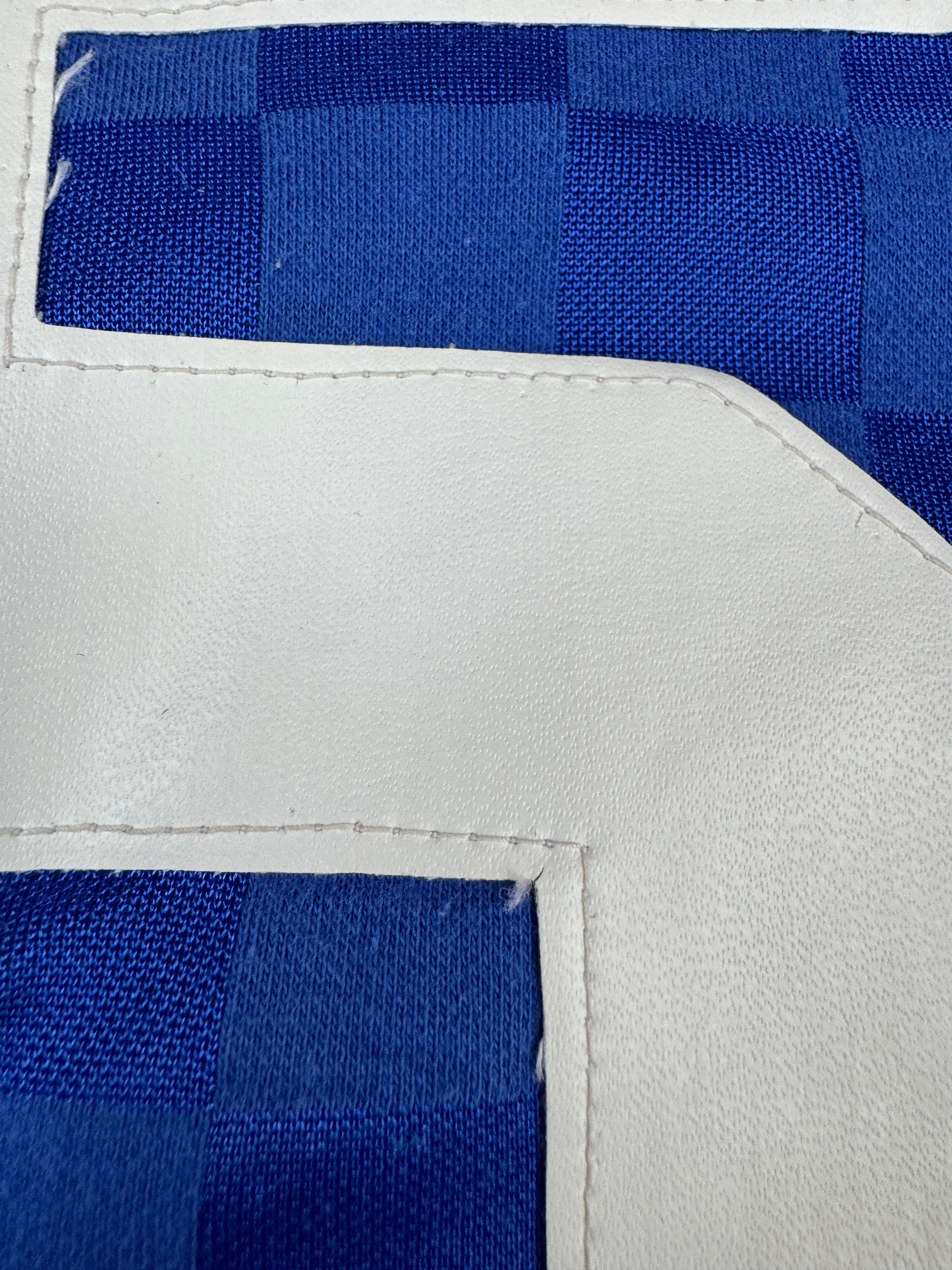 Vintage Adidas Trikot Langarm 80s Ventex Template #5 Blau M-L