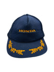 Vintage Honda Mesh-Cap 80s Racing Dunkelblau One Size