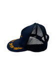 Vintage Honda Mesh-Cap 80s Racing Dunkelblau One Size