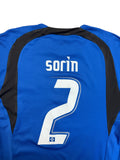 2006/07 Puma Trikot HSV Auswärts #2 Cristian Sorin Fly Emirates Blau XS
