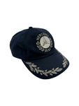 Vintage Mercedes Benz Cap 90s Stickerei Dunkelblau One Size