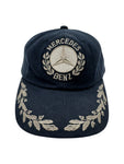 Vintage Mercedes Benz Cap 90s Stickerei Dunkelblau One Size