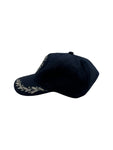 Vintage Mercedes Benz Cap 90s Stickerei Dunkelblau One Size