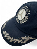 Vintage Mercedes Benz Cap 90s Stickerei Dunkelblau One Size
