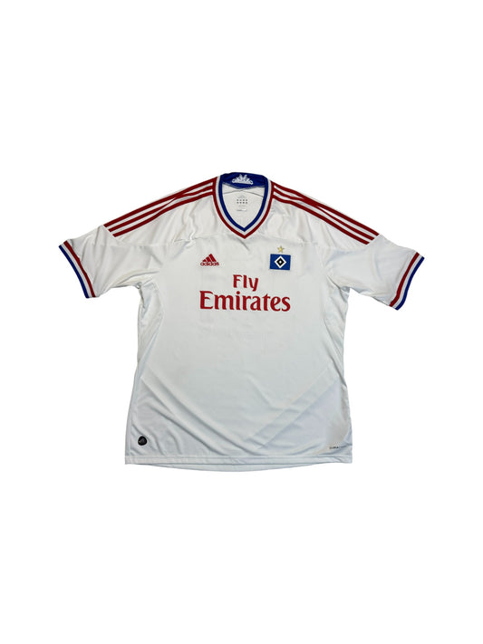 2011/12 Adidas Trikot HSV Fly Emirates #61 Oehring Weiß XXL