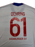 2011/12 Adidas Trikot HSV Fly Emirates #61 Oehring Weiß XXL