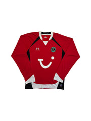2009/10 Under Armour Langarm Trikot Hannover 96 #5 Rot M