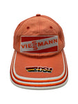 Vintage Adidas Cap 90s DSV Ski Vissmann Lachs One Size