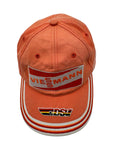 Vintage Adidas Cap 90s DSV Ski Vissmann Lachs One Size