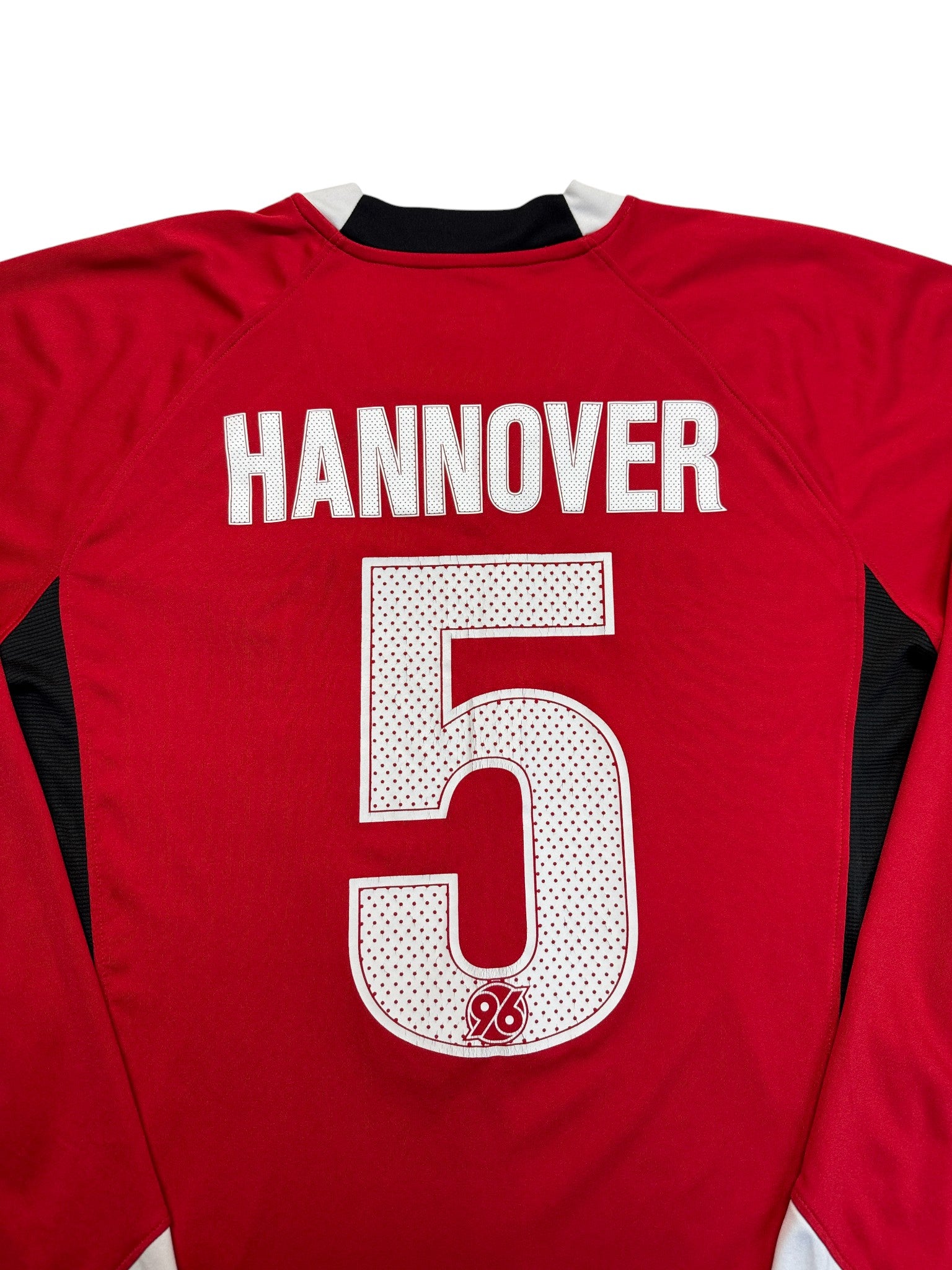 2009/10 Under Armour Langarm Trikot Hannover 96 #5 Rot M
