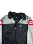 Lotto Sport-/Regenjacke 00s Borussia Mönchengladbach Schwarz Grau 15-16 Years XL