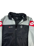 Lotto Sport-/Regenjacke 00s Borussia Mönchengladbach Schwarz Grau 15-16 Years XL