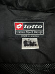 Lotto Sport-/Regenjacke 00s Borussia Mönchengladbach Schwarz Grau 15-16 Years XL