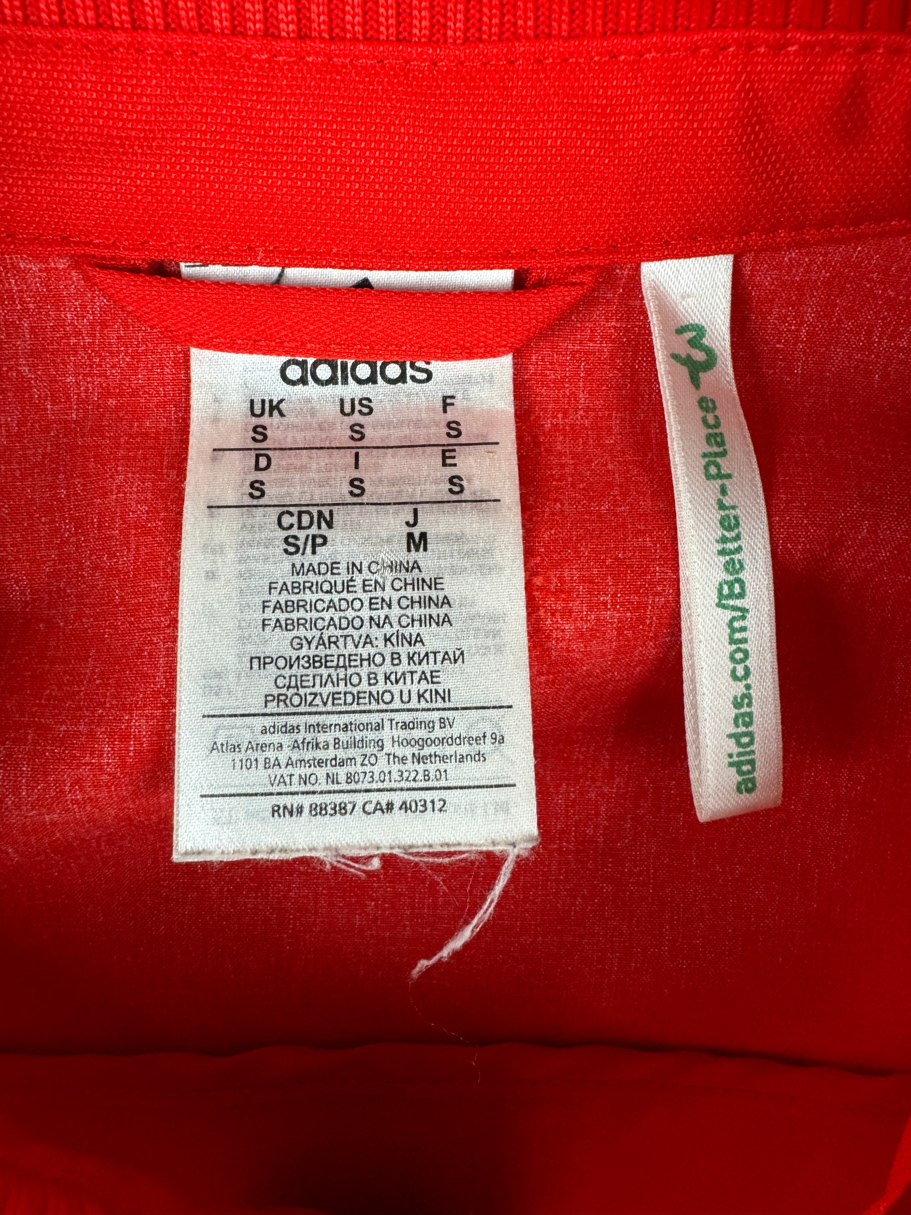 Adidas Sportjacke 2014/15 FC Bayern Training Rot S