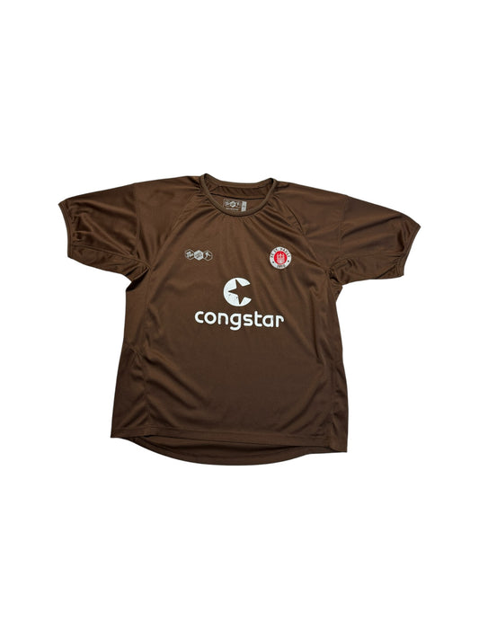 DoYouFootball Trikot FC St.Pauli Heim 2007/08 "Congstar" Braun XXL
