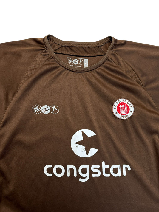 DoYouFootball Trikot FC St.Pauli Heim 2007/08 "Congstar" Braun XXL