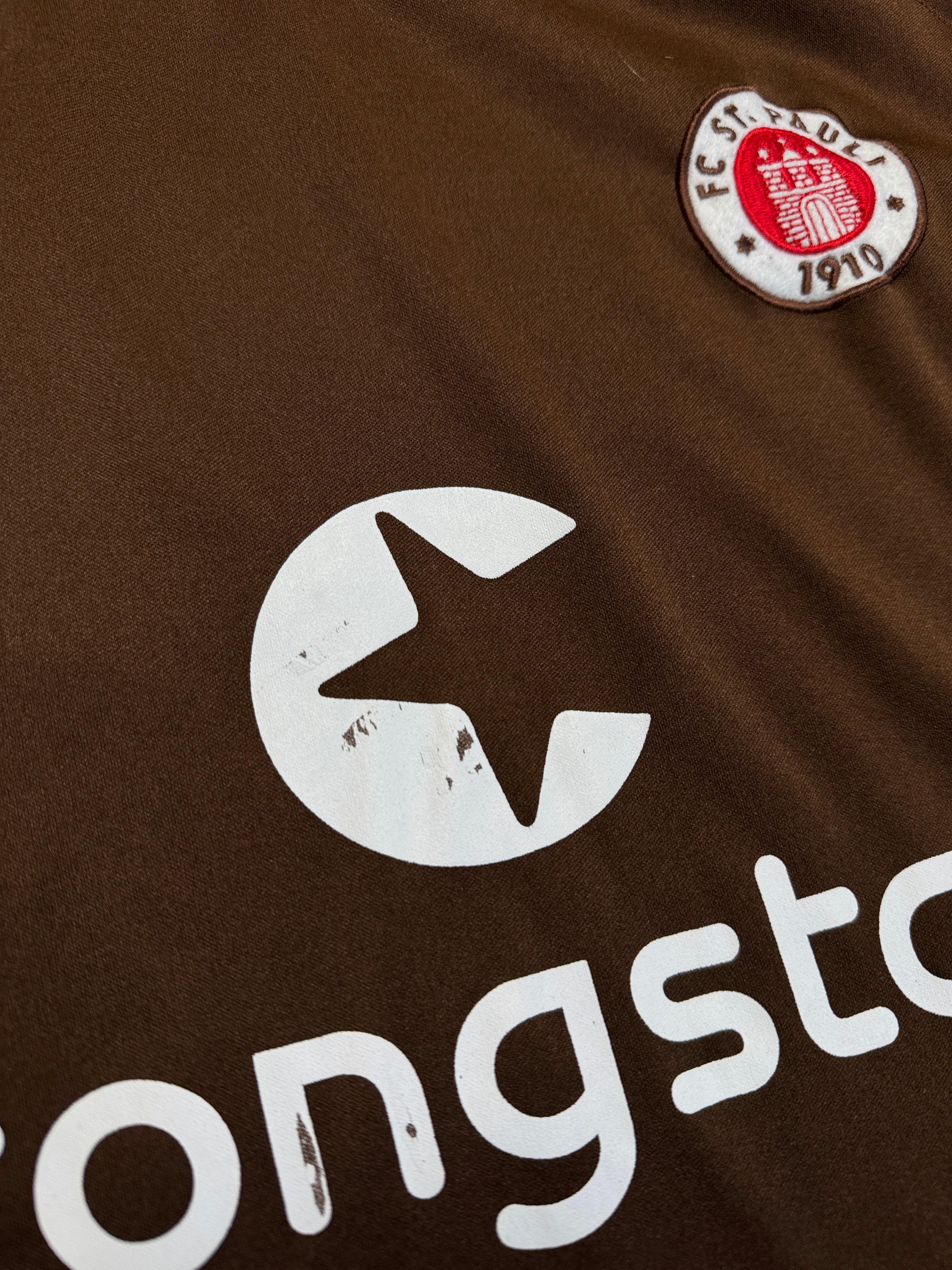 DoYouFootball Trikot FC St.Pauli Heim 2007/08 "Congstar" Braun XXL