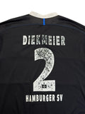 2011/12 Adidas Trikot HSV #2 Dennis Diekmeier Schwarz 2XL