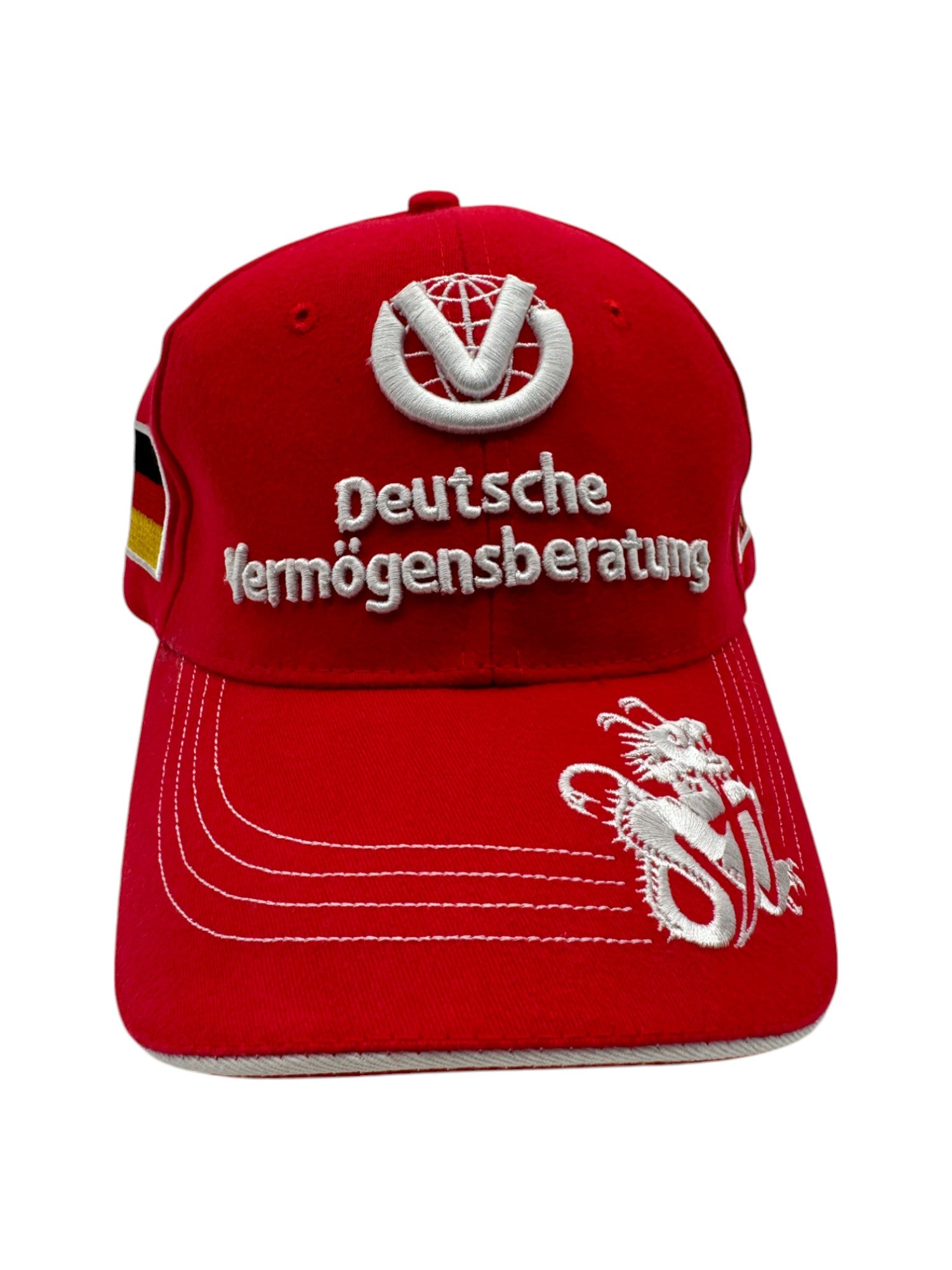 Ferrari Cap 2006 Michael Schuhmacher DVAG Formel 1 Rot One Size - RareRags