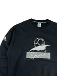 Vintage Adidas Sweater 1994 Fußball Schwarz L