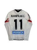 2014/15 Lotto Langarm Trikot Deportivo de La Coruña Juanfran #11 Weiß M