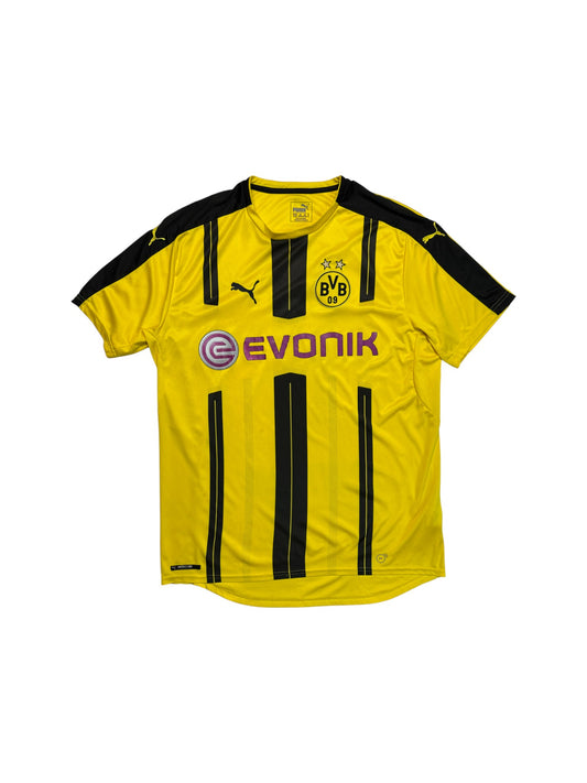 2016/17 Puma Trikot BVB #11 Reus Evonik Schwarz Gelb XL