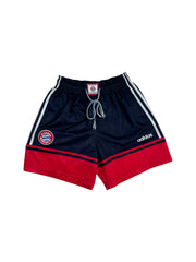 Vintage Adidas Shorts 90s FC Bayern Schwarz Rot D5 M