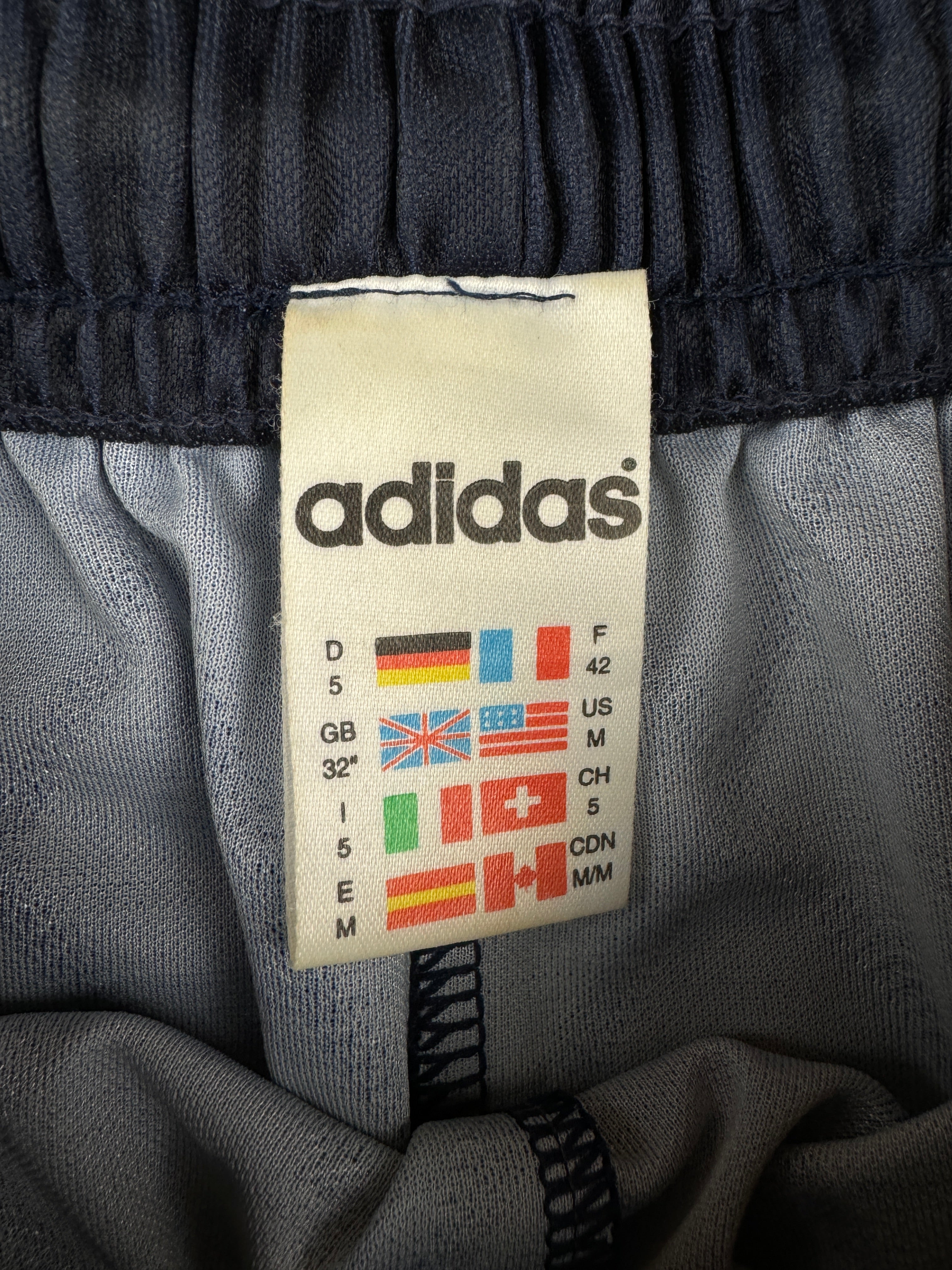 Vintage Adidas Shorts 90s FC Bayern Schwarz Rot D5 M