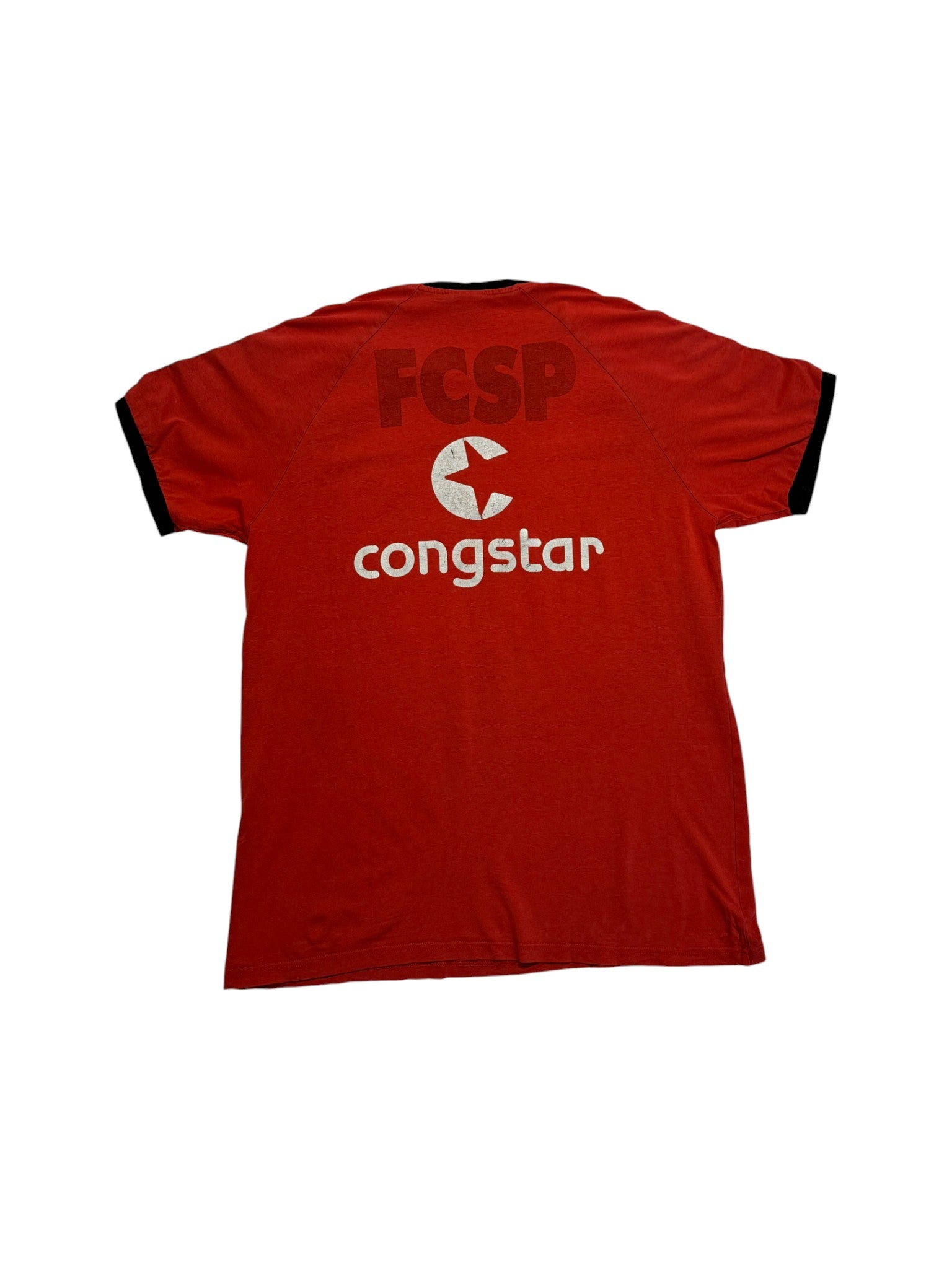 2013/14 Hummel Trikot St. Pauli Congstar Rot XL