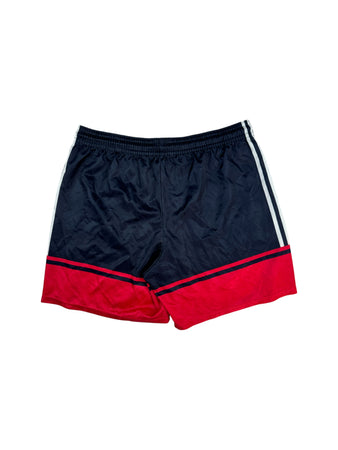 Vintage Adidas Shorts 90 FC Bayern Schwarz Rot D8 L