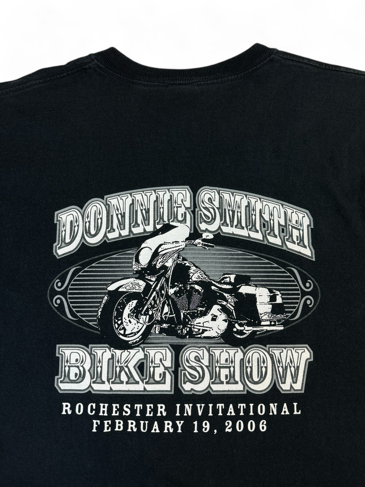 Fruit Of The Loom Shirt 2006 Donnie Smith Bike Show Schwarz XL