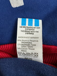 Rare! Vintage Adidas Einteiler 80s Sharp Made In West Germany Blau Rot D8 M-L