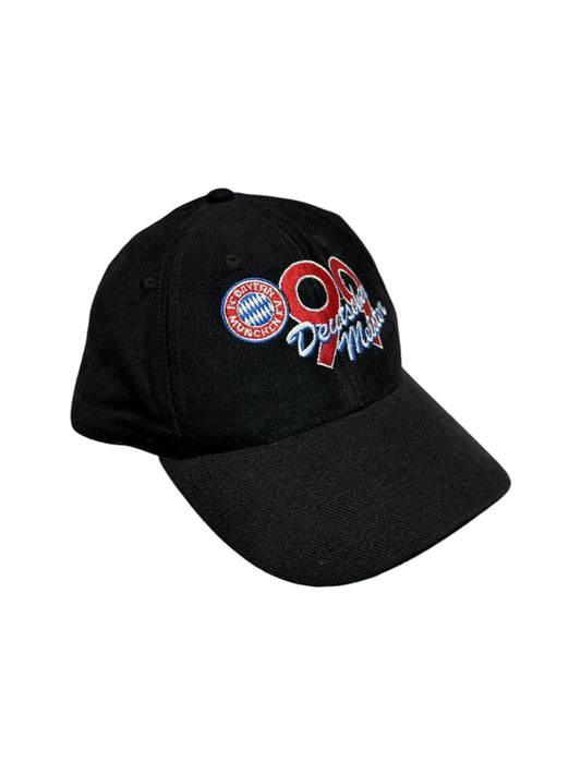 1999 FC Bayern München Cap Deutscher Meister Schwarz One Size