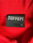Vintage Ferrari Polo Shirt 90s Basic Rot XL
