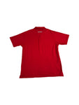 Vintage Ferrari Polo Shirt 90s Basic Rot XL