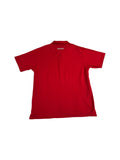 Vintage Ferrari Polo Shirt 90s Basic Rot XL