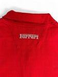 Vintage Ferrari Polo Shirt 90s Basic Rot XL